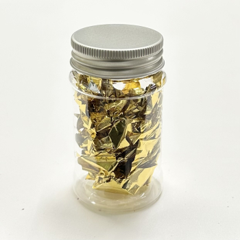 Blattmetall Flakes in Gold 1g-90ml
